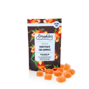 Smokiez Sour Peach CBD Gummies