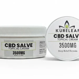 KureLeaf CBD Salve 3500mg Extra Strength | Muscle, Joint & Recovery Relief