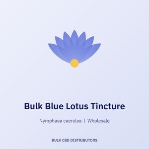 Bulk Blue Lotus Tincture (Unbranded)