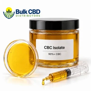 CBC isolate, a clear liquid