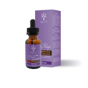 Oscity Peppermint Bark CBD + CBN Sleep Tincture 2000mg
