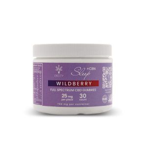 Oscity Wildberry CBD + CBN Sleep Gummies