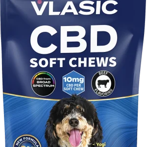 Vlasic Labs Calming Beef Flavored CBD Dog Chews 10mg
