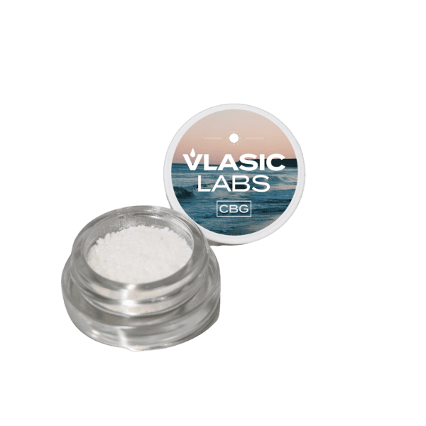 Vlasic Labs CBG Isolate Jar 1000mg 1 gram retail jar