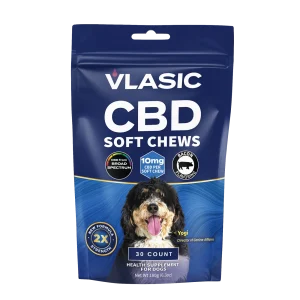 Vlasic Labs Relaxing Bacon Flavored CBD Dog Chews 10mg