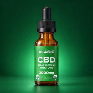 Vlasic Labs USDA Organic Broad Spectrum CBD Tincture 3000mg