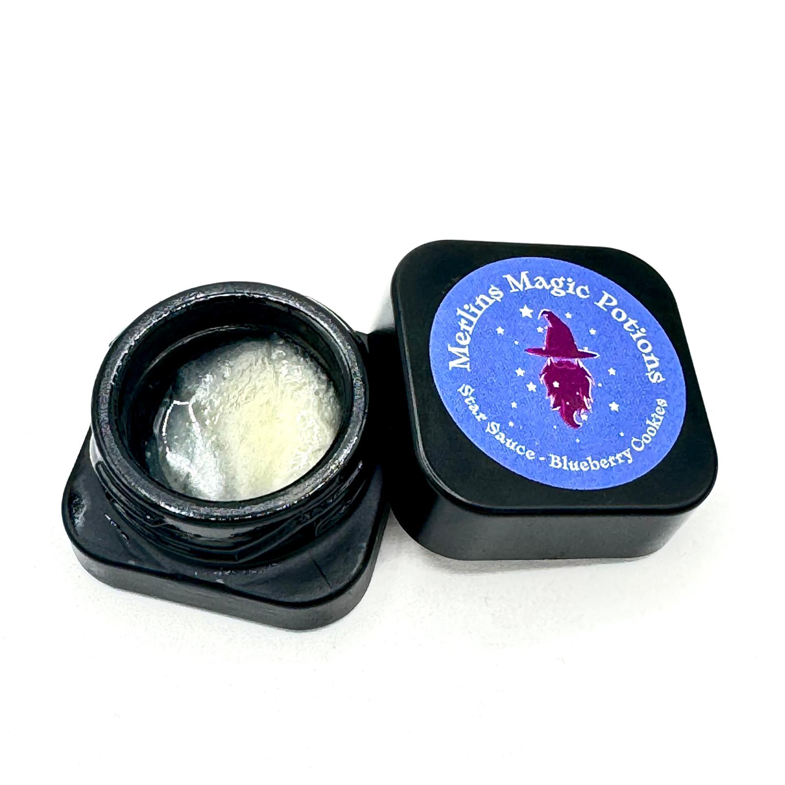 Blueberry Cookies Star Sauce Thca Star Sauce Blueberry Cookies In Puck With Lid