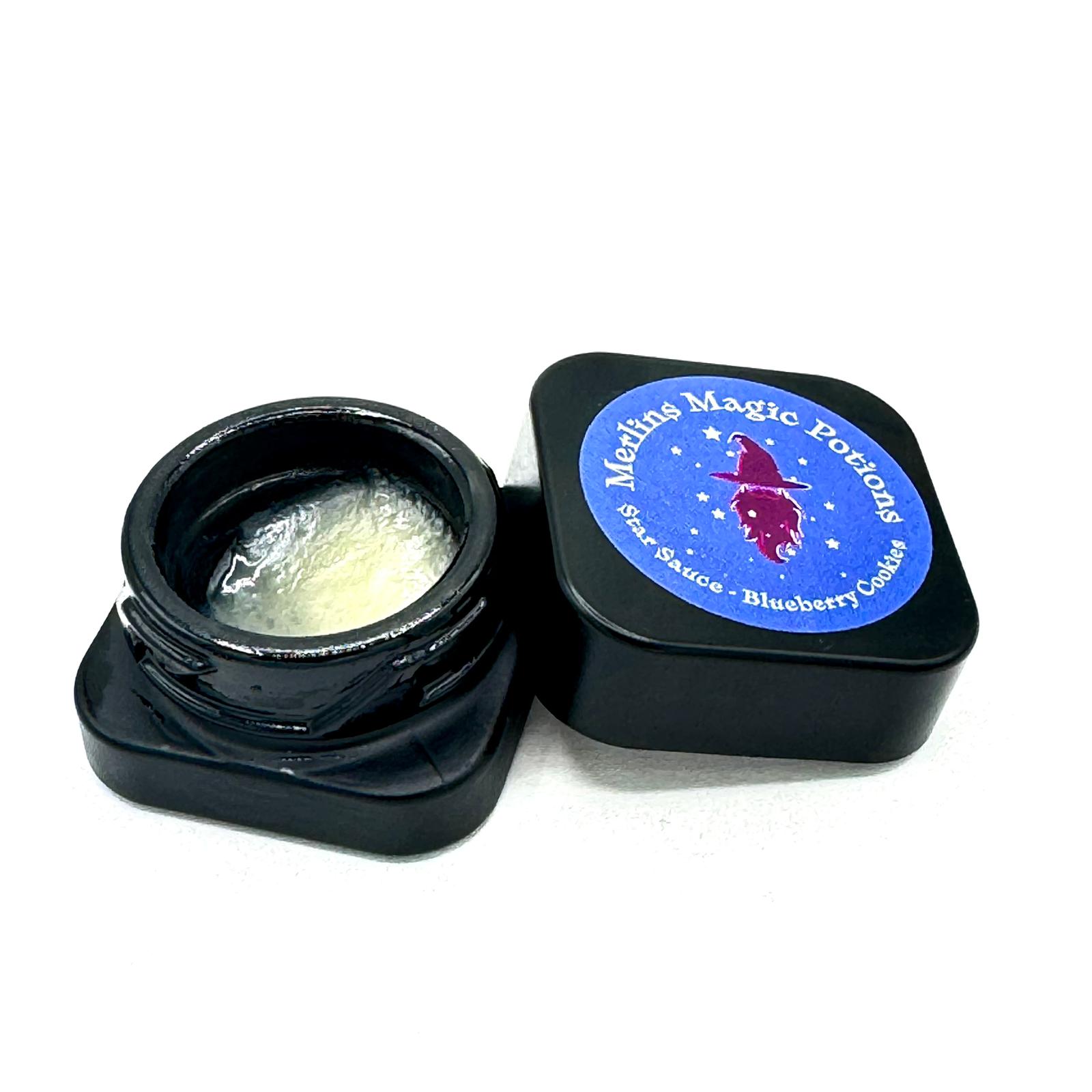 Blueberry Cookies Star Sauce Thca Star Sauce Thca Blueberry Cookies In Puck With Lid