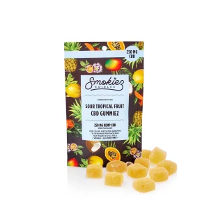 Smokiez Sour Tropical CBD Gummies