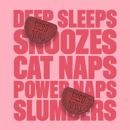 Good News Counting Sheep Black Cherry Gummies Good News Counting Sheep Gummies