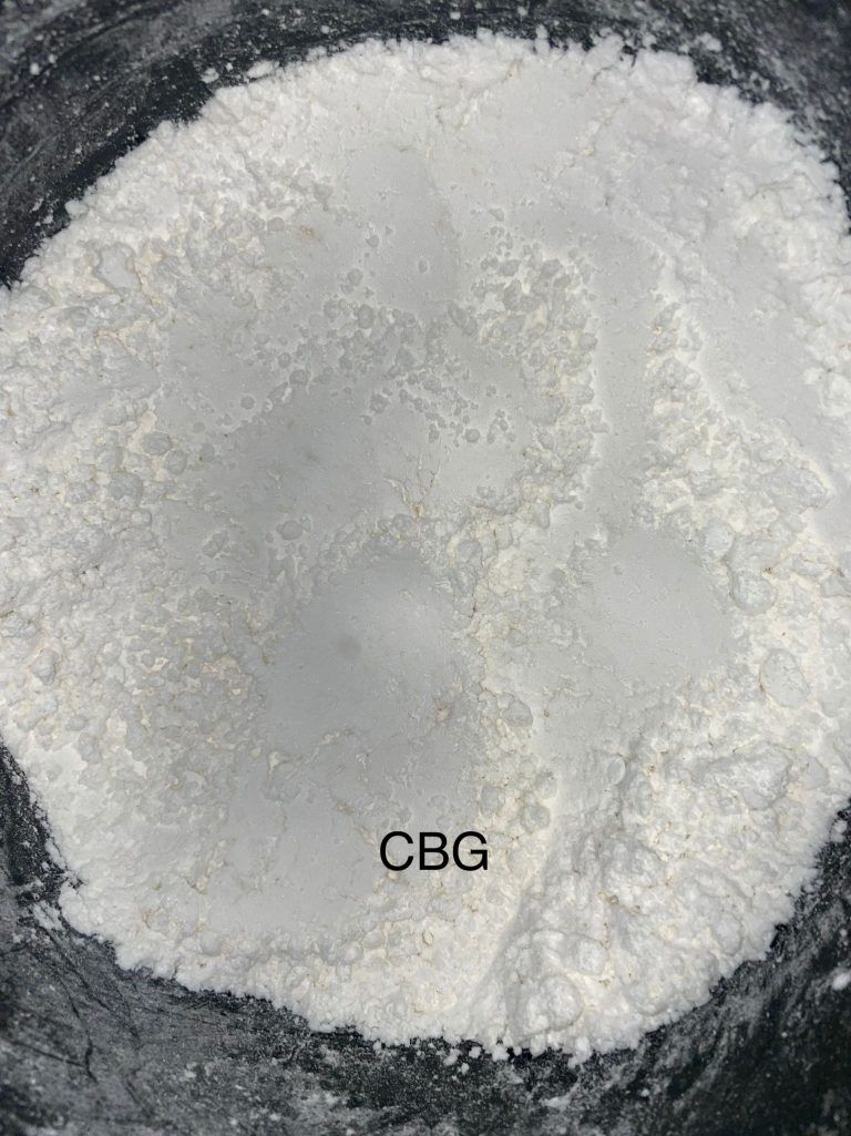 CBG isolate powder, 99%+ purity