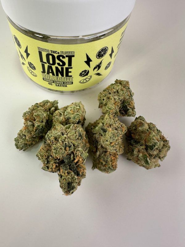 Lost Jane Turbo Lemon Cake Exotic THCA Flower - 4g - Sativa