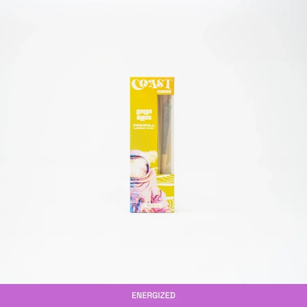 Coast Smokes 1g HHC Prerolls - Lemon Blast
