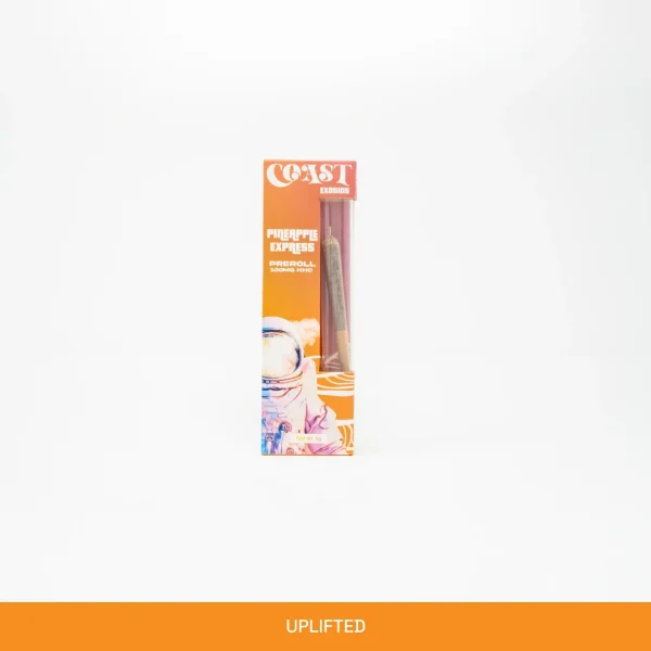 Coast Smokes 1g HHC Prerolls - Pineapple Express