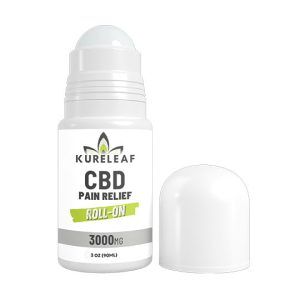 KureLeaf CBD Roll-On Pain Relief 3000mg: Extra Strength Targeted Comfort