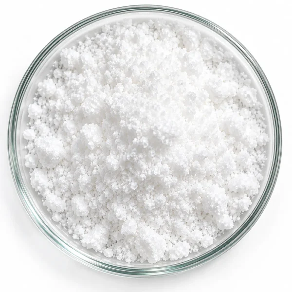 Close-up of fine crystalline CBDV isolate powder