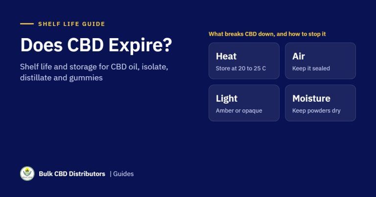 Does CBD Expire? Shelf Life and Storage of CBD Oil, Isolate and Gummies