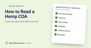 How to Read a Hemp COA: A Step-by-Step Guide for B2B Buyers how to read a hemp coa bcd 1 1