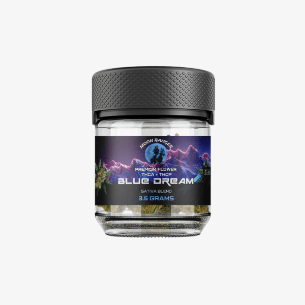 Moon Ranger Blue Dream THCa Flower 3.5g packaging