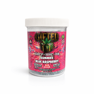 Moon Ranger Blue Raspberry D8 Gummies