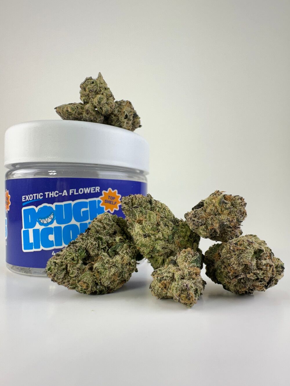Doughlicious Blue Nerdz Exotic Thca Flower - Sativa Doughlicious Blue Nerdz Exotic Thca Flower - Sativa