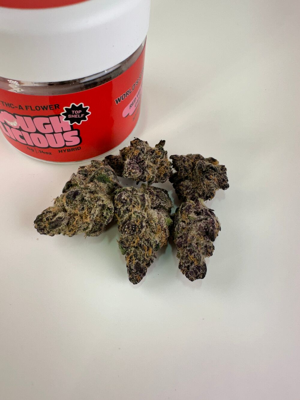 Doughlicious Red Velvet Cake Exotic Thca Flower - Hybrid Doughlicious Red Velvet Cake Exotic Thca Flower - Hybrid