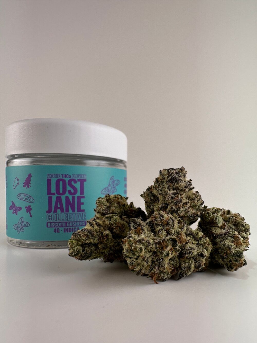 Lost Jane Biscotti Gushers Exotic Thca Flower - Indica Lost Jane Biscotti Gushers Exotic Thca Flower - 4G - Indica