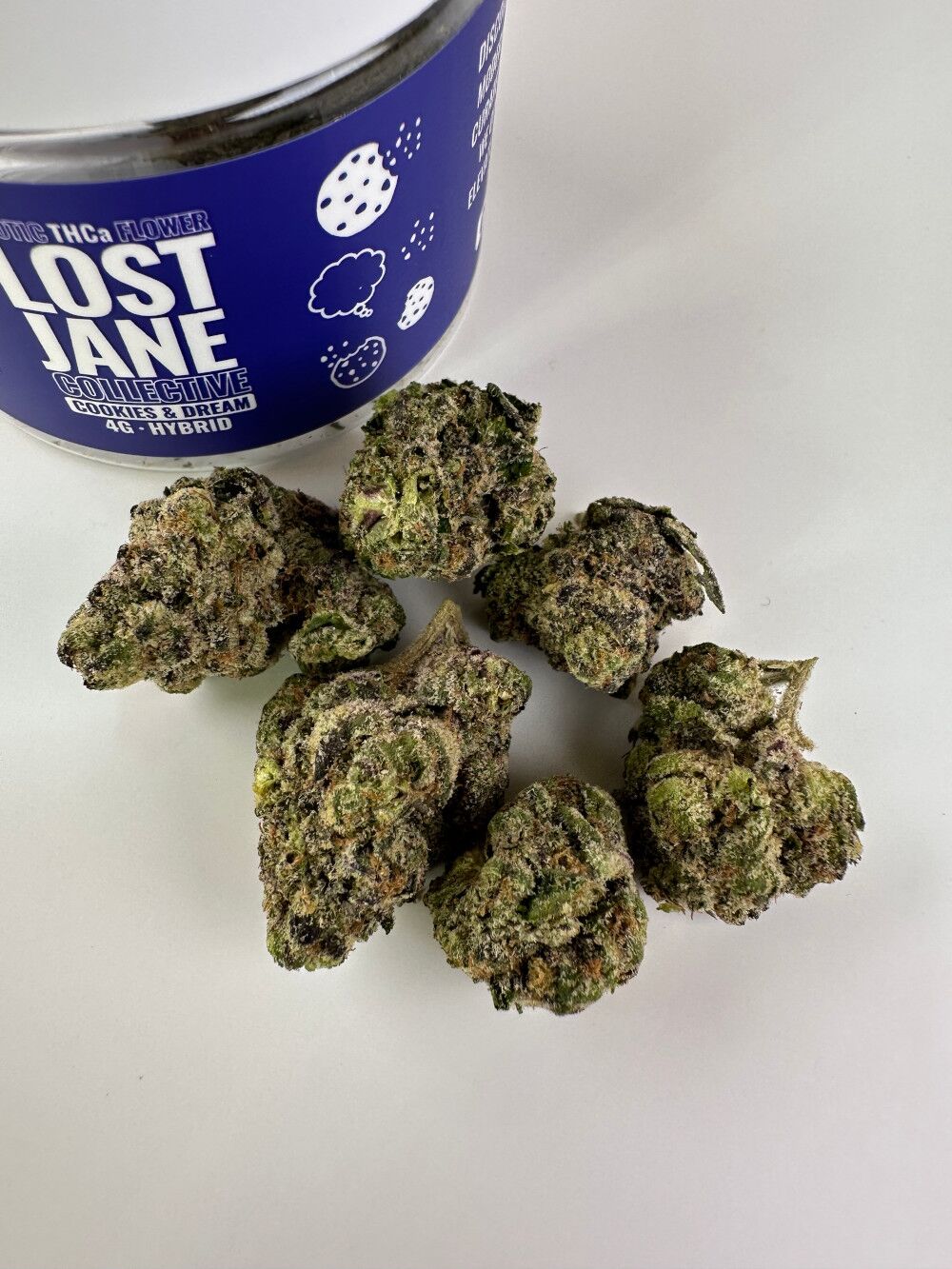 Lost Jane Cookies &Amp; Dream Exotic Thca Flower - Hybrid Lost Jane Cookies &Amp; Dream Exotic Thca Flower - 4G - Hybrid