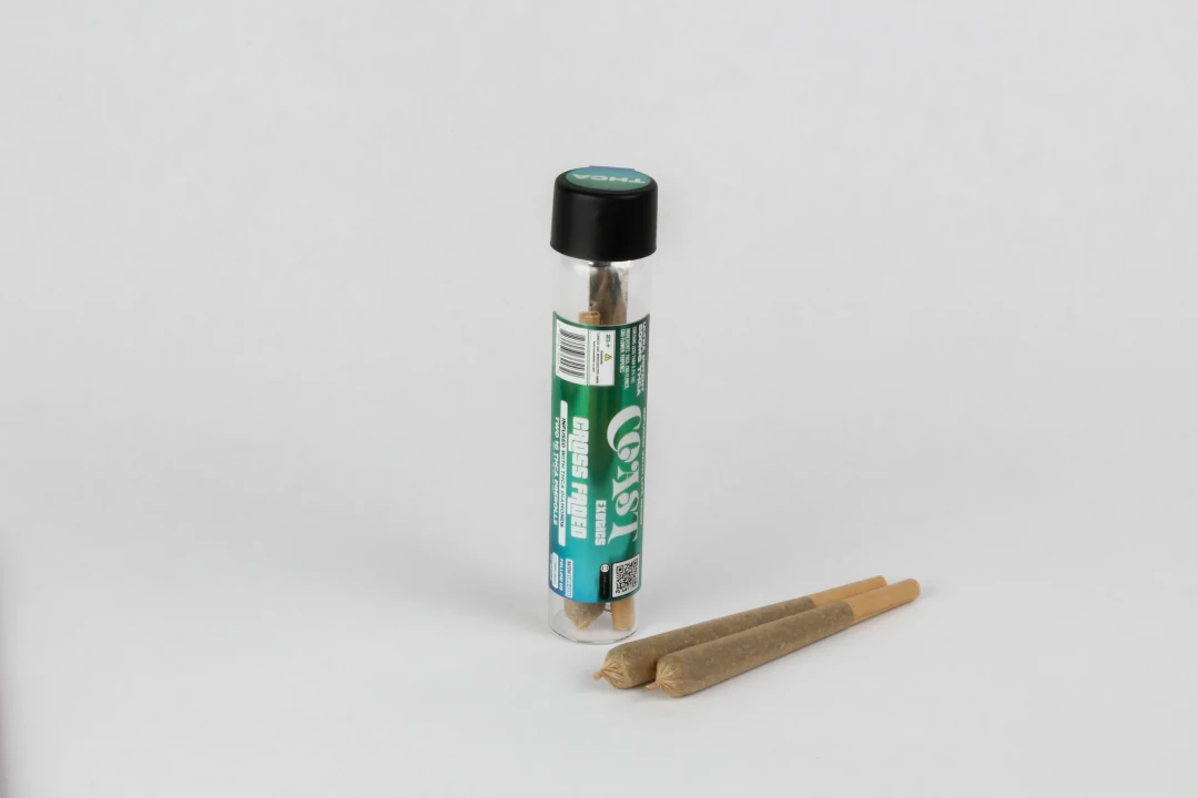 Coast Smokes 2Ct 1G Thca-Infused Prerolls Coast Smokes 2Ct 1G Thca-Infused Prerolls - Cross Faded