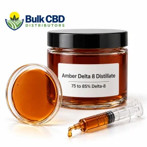 Amber Delta 8 Distillate