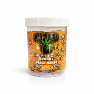 Moon Ranger Peach Mango D8 Gummies