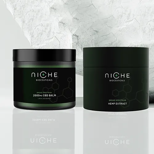 Niche Bioceuticals Cbd Balm Broad Spectrum Cbd Balm - 2000 Mg