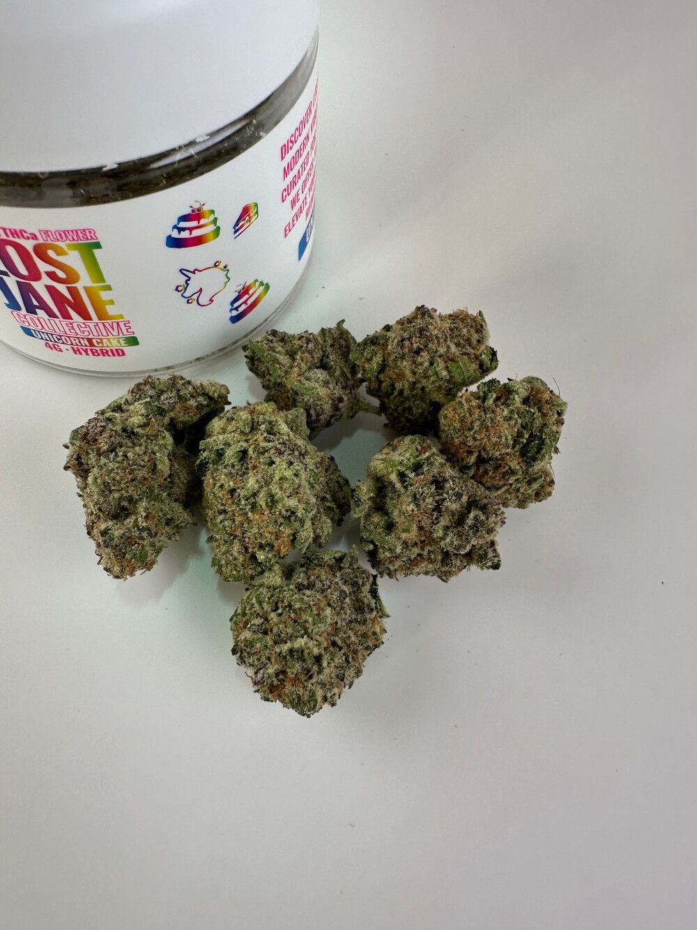 Lost Jane Unicorn Cake Exotic Thca Flower - 4G - Hybrid