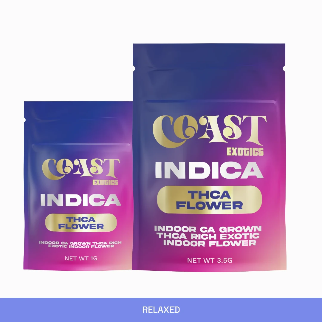 Coast Smokes Exotic Indoor Thca Flower (1G Or 3.5G) Coast Smokes Exotic Indoor Thca Flower - Indica