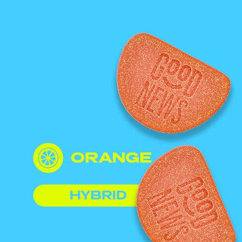 Good News Brunch Orange Gummies Good News Brunch Orange Gummies Hybrid