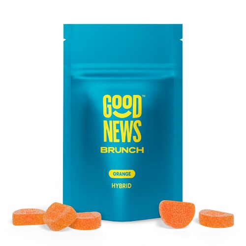 Good News Brunch Orange Gummies Good News Brunch Orange Gummies