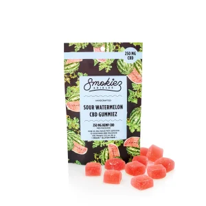 Smokiez 10-Pack Sour Watermelon CBD Gummies
