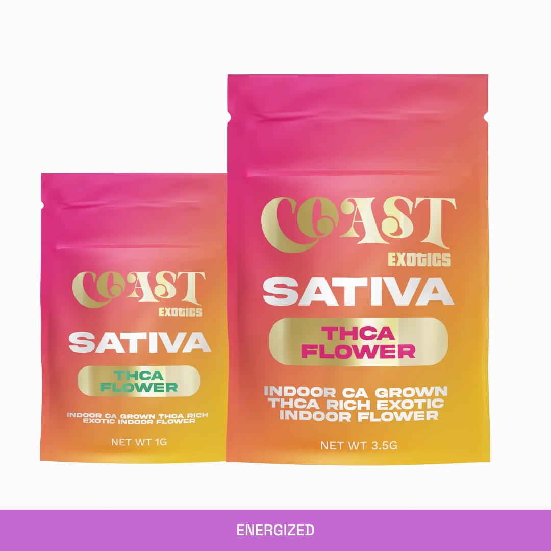Coast Smokes Exotic Indoor Thca Flower (1G Or 3.5G) Coast Smokes Exotic Indoor Thca Flower - Sativa