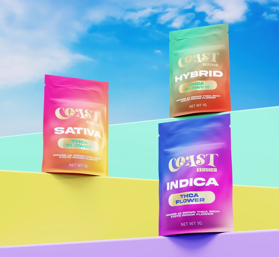 Coast Smokes Exotic Indoor Thca Flower (1G Or 3.5G) Coast Smokes Exotic Indoor Thca Flower