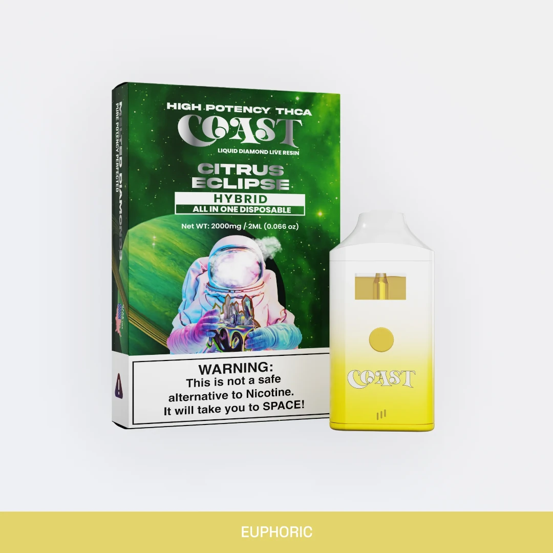 Coast Smokes 2Ml Thca Disposable Vape Coast Smokes 2Ml Thca Disposable Vape