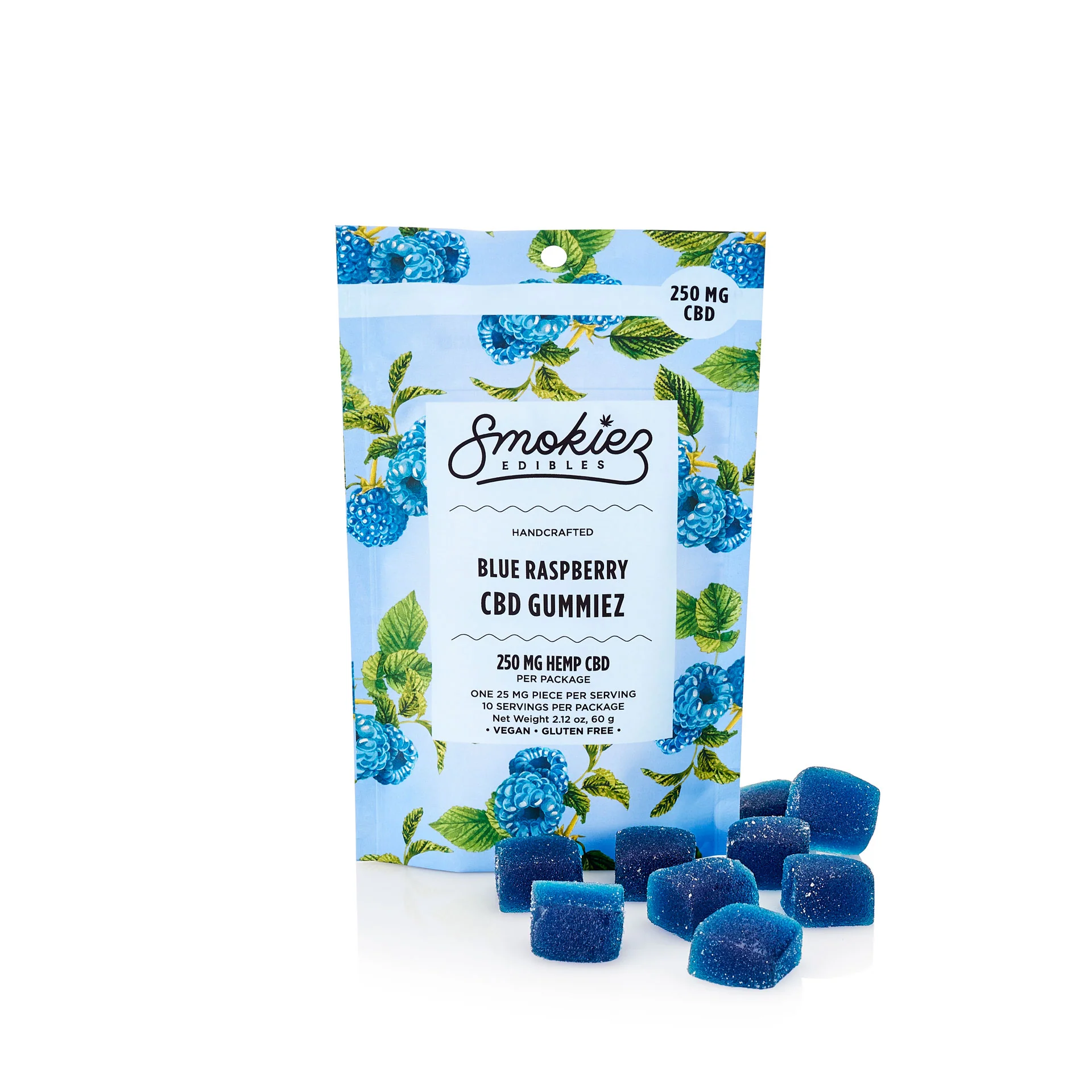 Smokiez Blue Raspberry Cbd Gummies Smokiez 10-Pack Blue Raspberry Cbd Gummies
