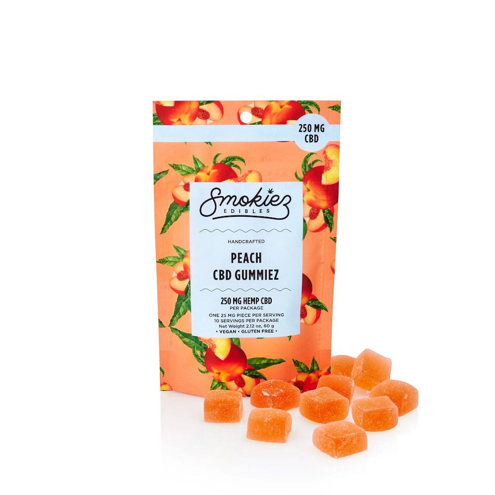 Smokiez Peach Cbd Gummies Smokiez 10-Pack Peach Cbd Gummies