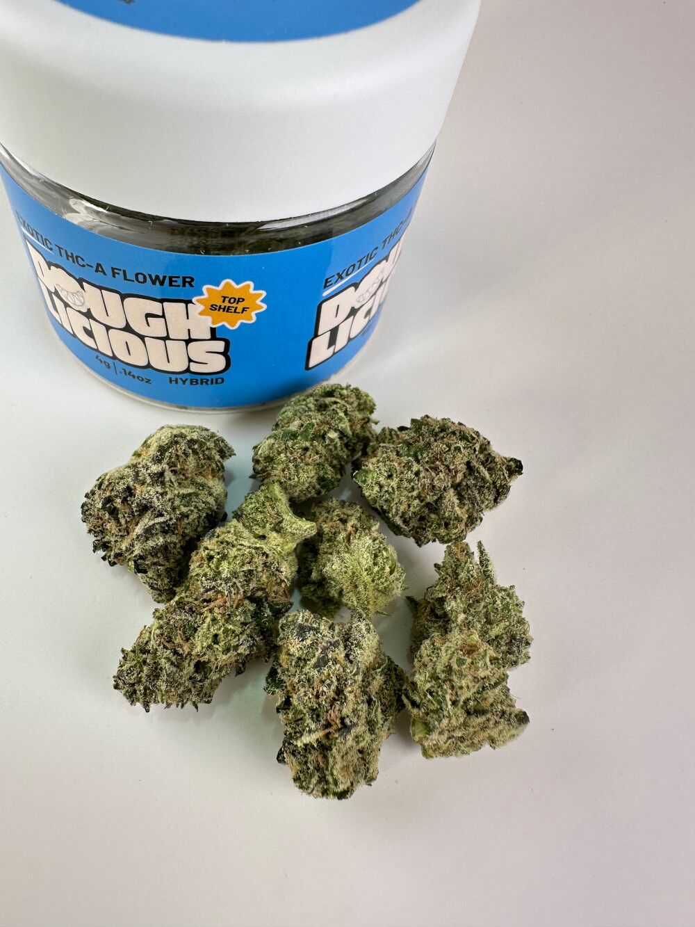 Doughlicious Blueberry Cupcake Exotic Thca Flower - Hybrid Doughlicious Blueberry Cupcake Exotic Thca Flower - Hybrid