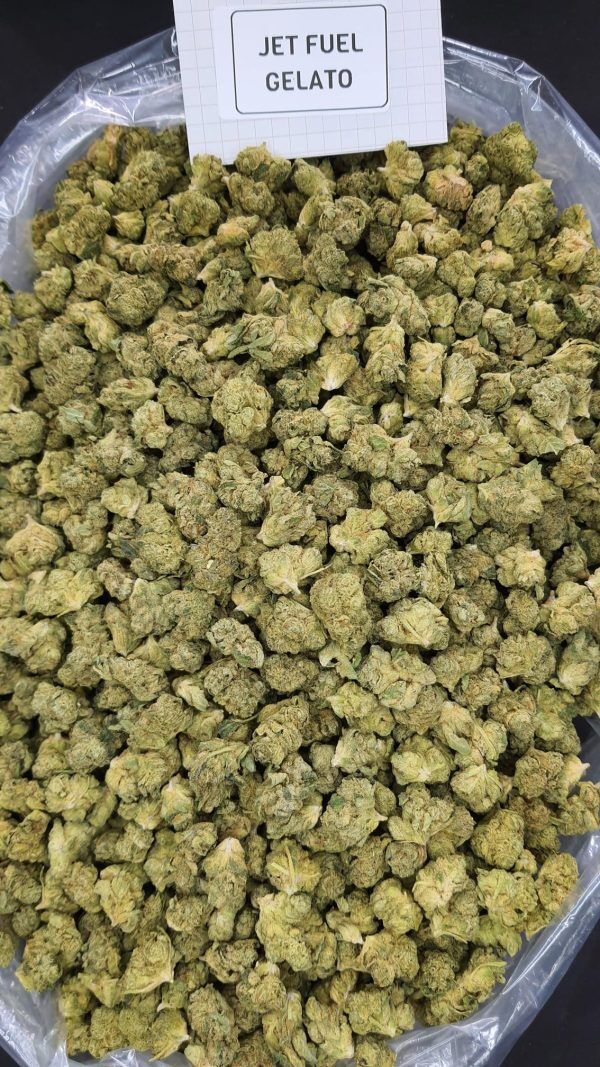 Bulk Jet Fuel Thca Flower Smalls On Light Assist