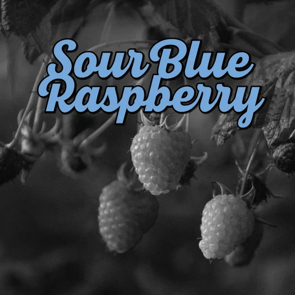 Smokiez Sour Blue Raspberry Hemp Delta-9 Gummies