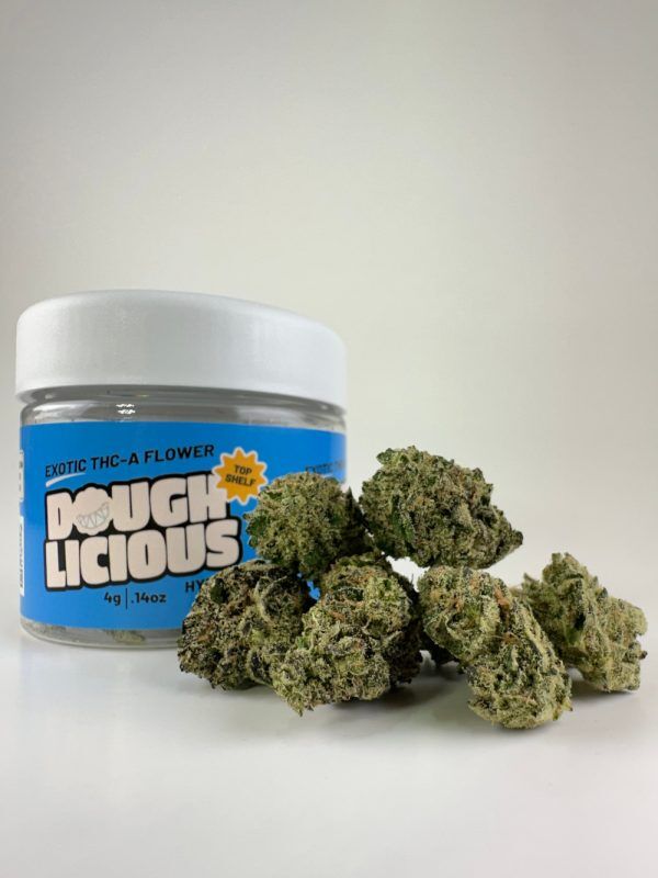 Doughlicious Blueberry Cupcake Exotic Thca Flower - Hybrid