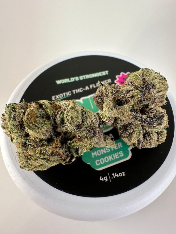 Doughlicious Monster Cookies Exotic Thca Flower - Indica