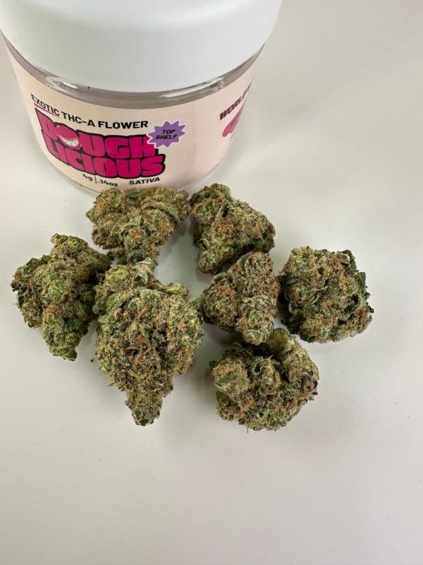 Doughlicious Strawberry Slurpee Exotic Thca Flower - Sativa