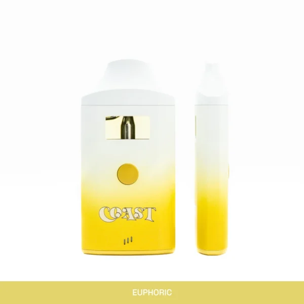 Coast Smokes 2Ml Thca Disposable Vape - Citrus Eclipse (Hybrid)