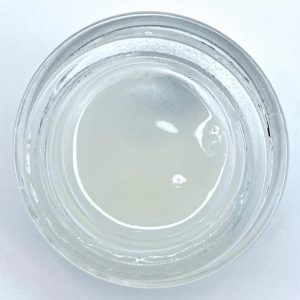 THCA wax concentrate in a glass jar for bulk wholesale